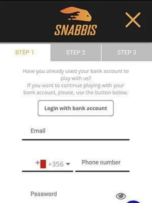 Snabbis Casino Mobile Registration
