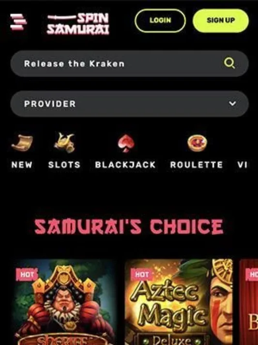 Spin Samurai mobile games