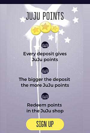 Spinjuju Casino Mobile Screen
