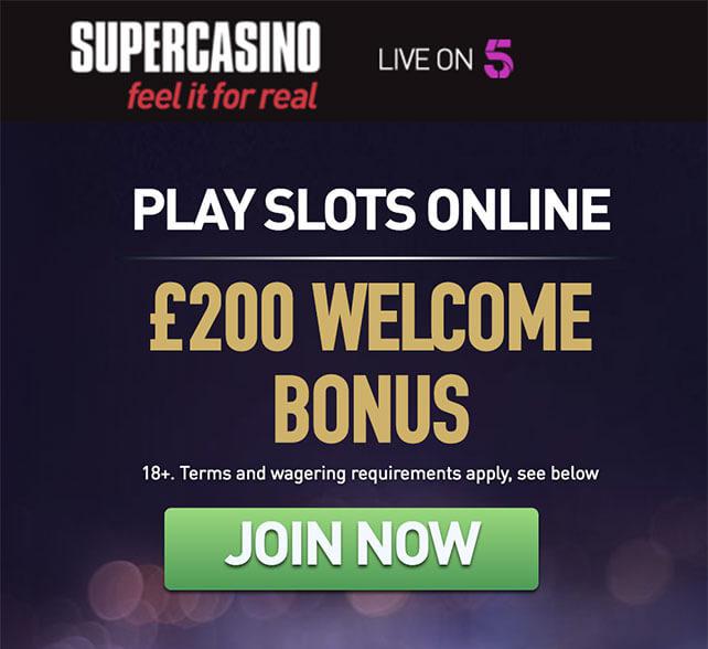 SuperCasino Bonus