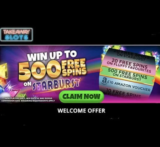 Takeaway Slots Casino Bonus
