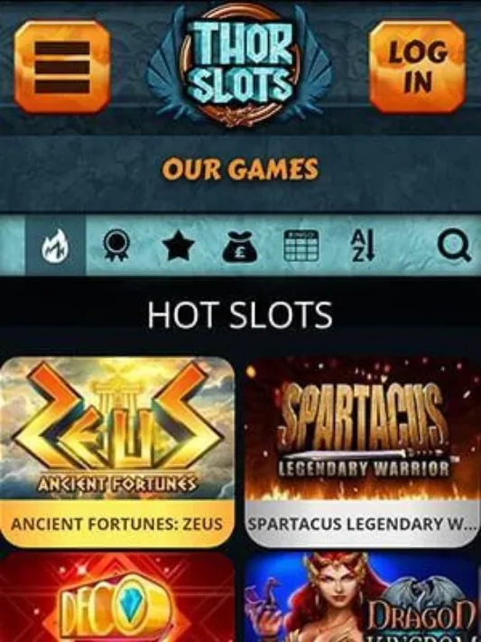 Thor Slots Mobile App Hot Slots