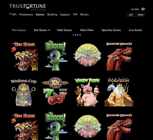 True Fortume games