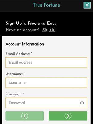 True Fortume Mobile Login