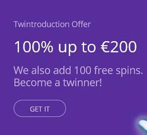 Twin Casino Offer Screenshot