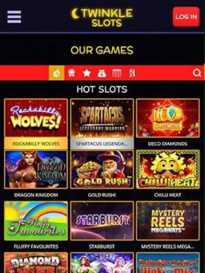 Twinkle Slots Mobile App