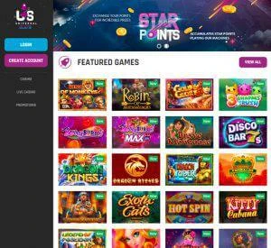 Universal Slots star points