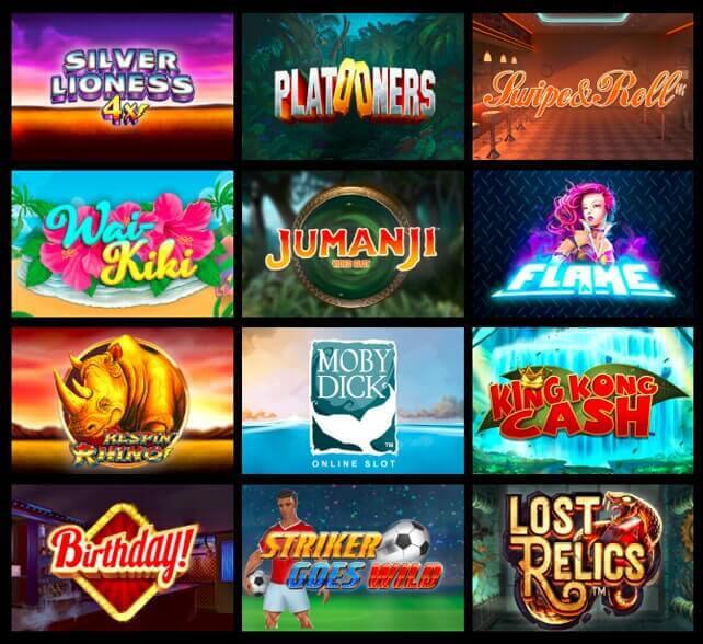 VIP Spins Game Selection