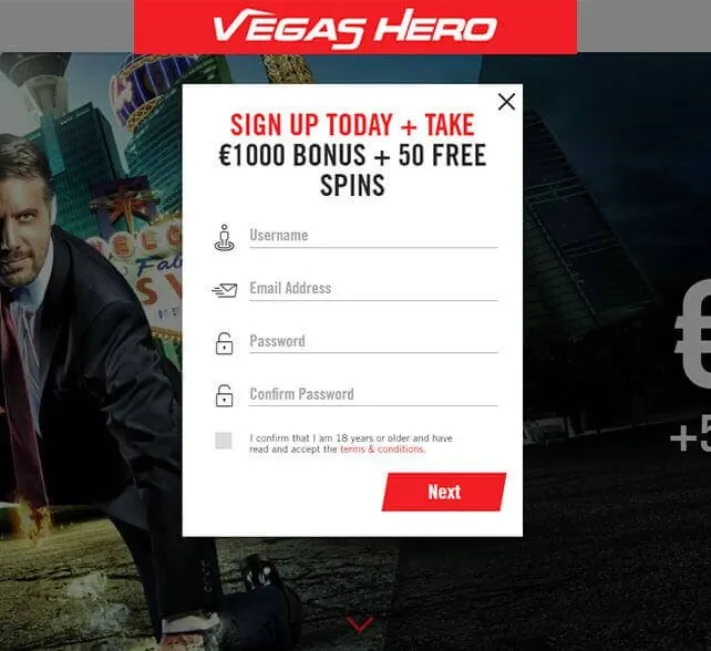 Vegas Hero on Mobile