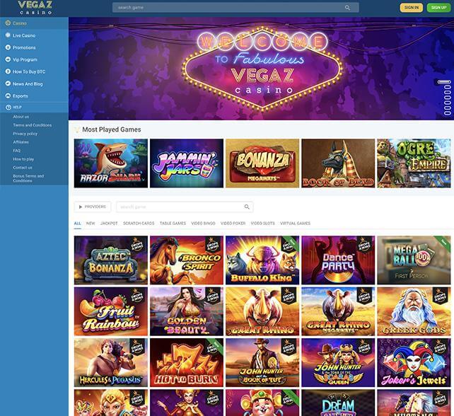 Vegaz Casino