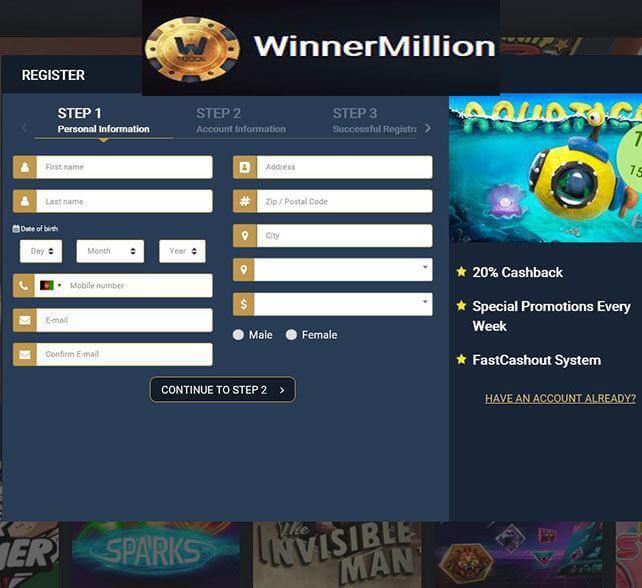 Winner Million on Mobile