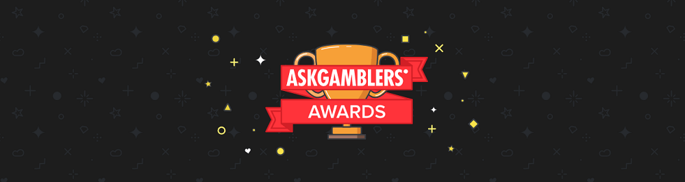 Ask Gamblers Awards banner med logotyp