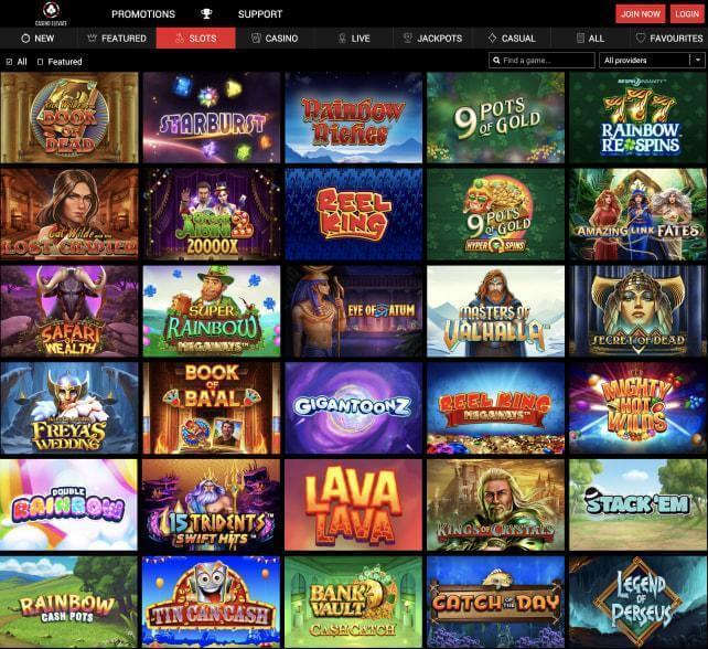 Casino Elevate games