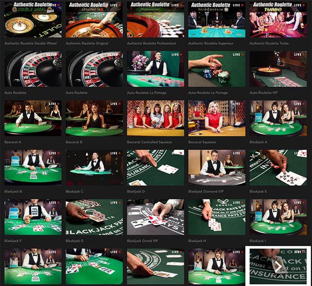 codeta casino live games