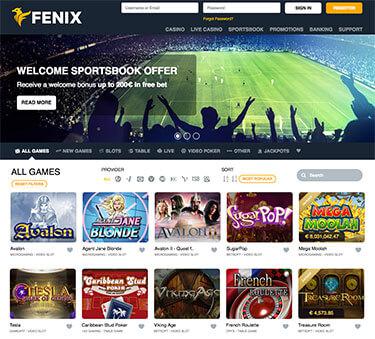 Fenix Casino Hem