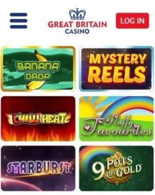 mobile version of great britain casino