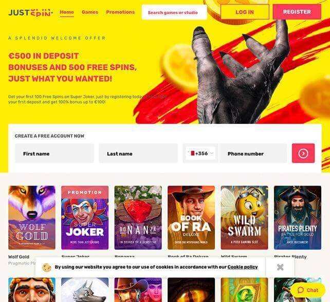 Just Spin Casino Just Spin Casino