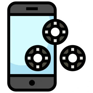 mobile casino chips