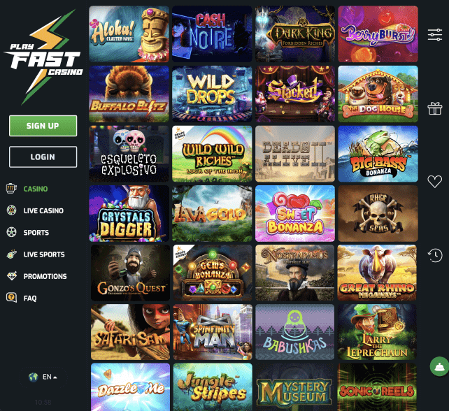 Play Fast Casino