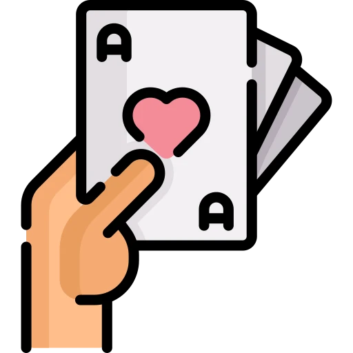 hand holding cards