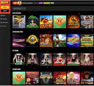 Rizk Casino Games