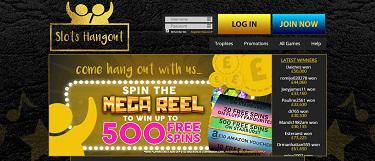 Slots hangout's hemsida