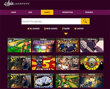 Spin Jackpots casinospel