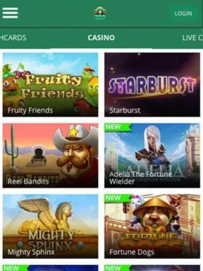 TopTally Casino Mobile App