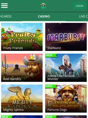 TopTally Casino Mobile App