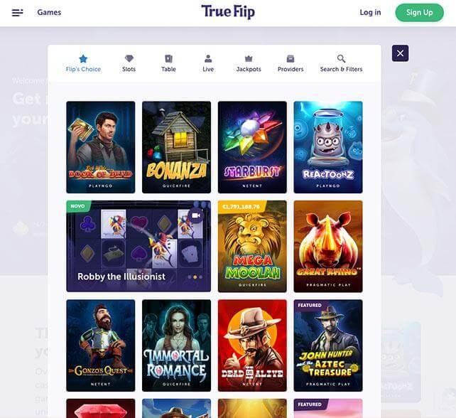 True Flip games