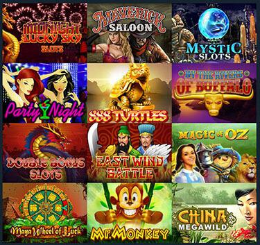VIP spel Casino's spelutbud