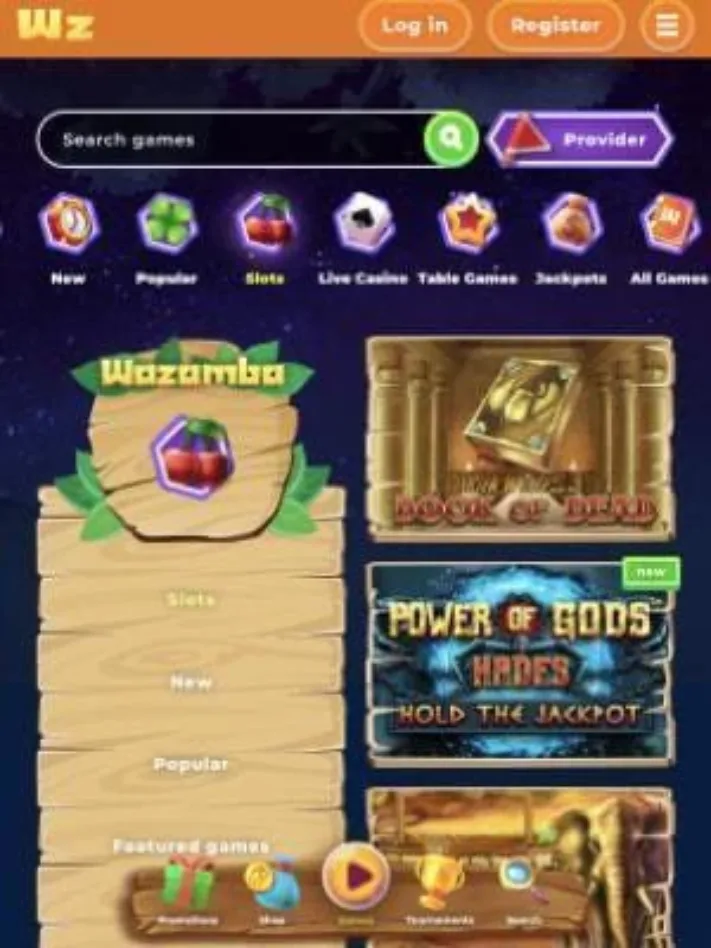 wazamba casino